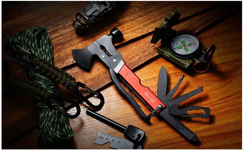 14 in one NEW Camping Tool Accessories Survival Gifts for Men Women Dad Husband