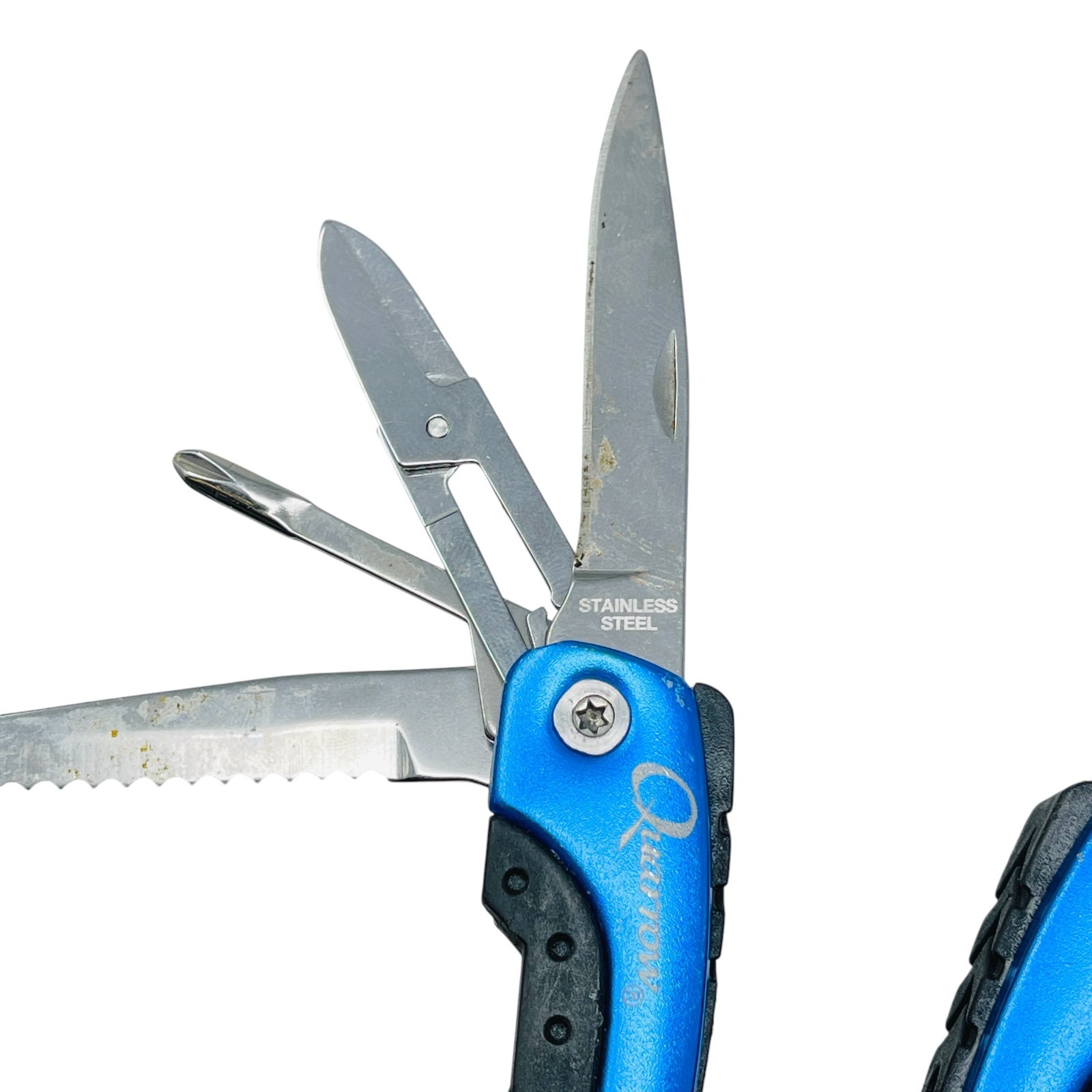 Quarrow & KVD and Assorted Fishing Pliers Outdoor Multi Tool Lot EDC, 3 Pcs