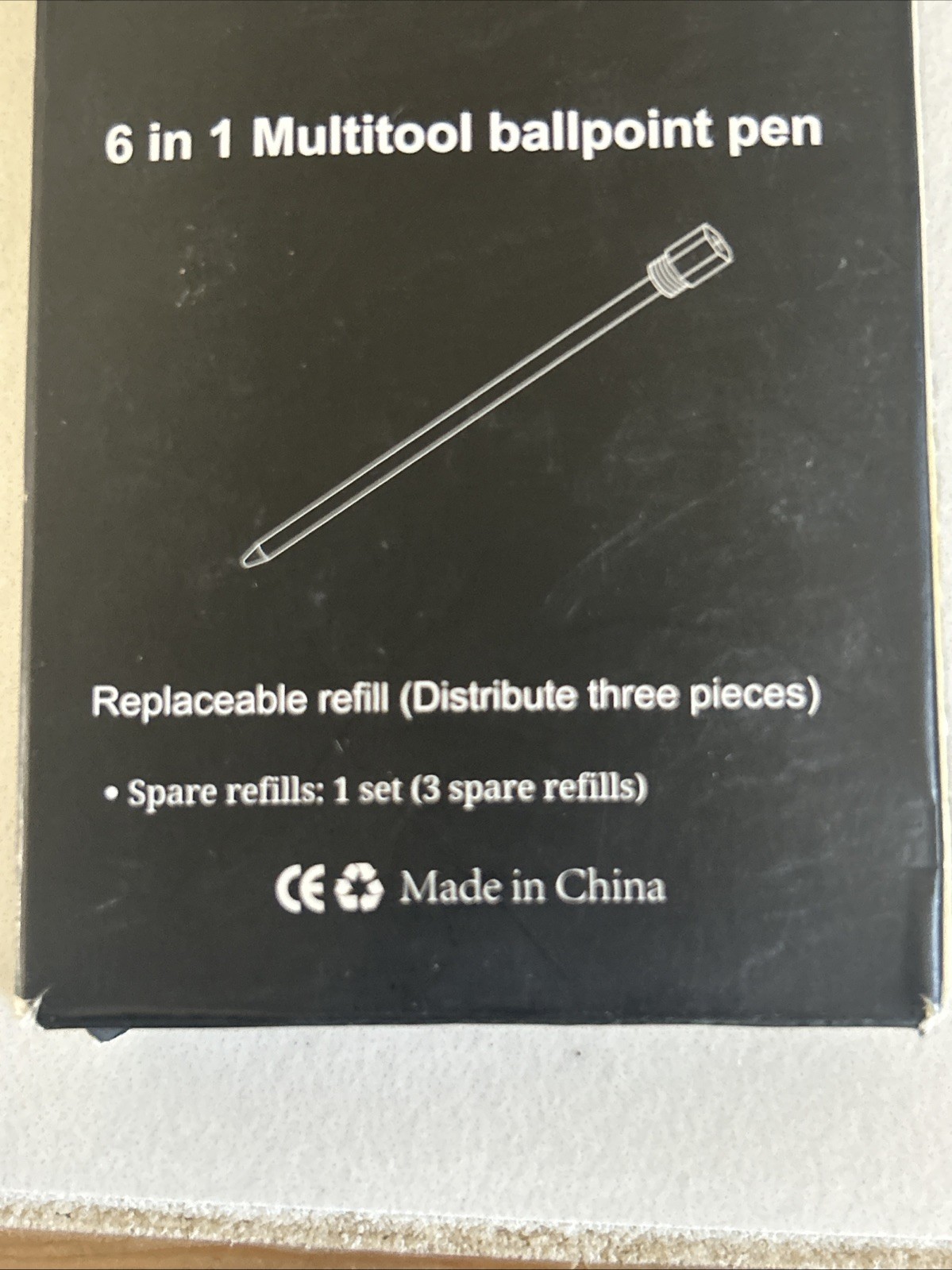 Multitool Pen with Flashlight/Tactical pen/bran new in box