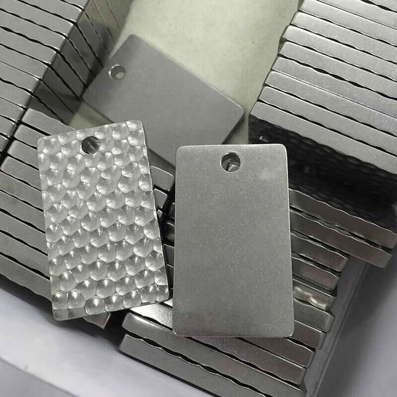 Pure Titanium EDC Necklace Man Necklace Pendant Dog Tag Key chain Decorate Tool