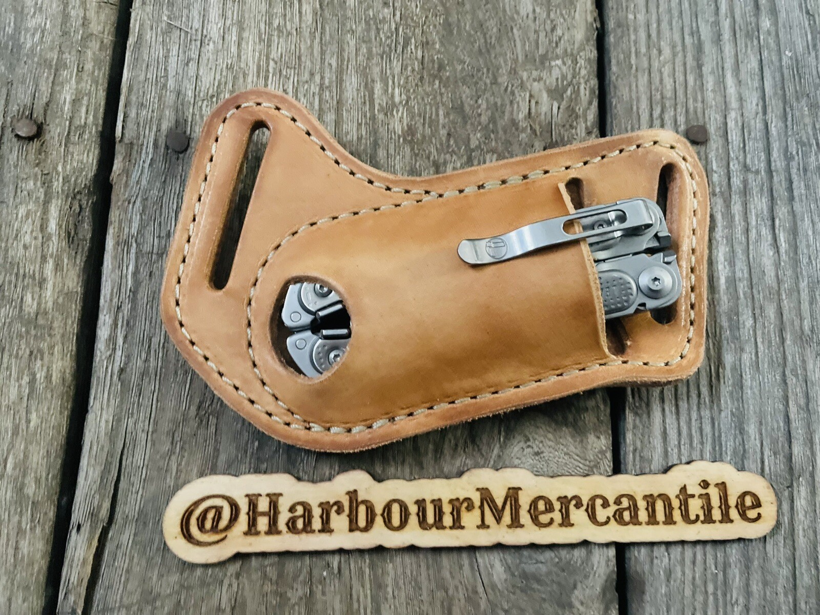 Belt Organizer Multitool Leather Sheath Leatherman Sheath Deluxe Made In USA