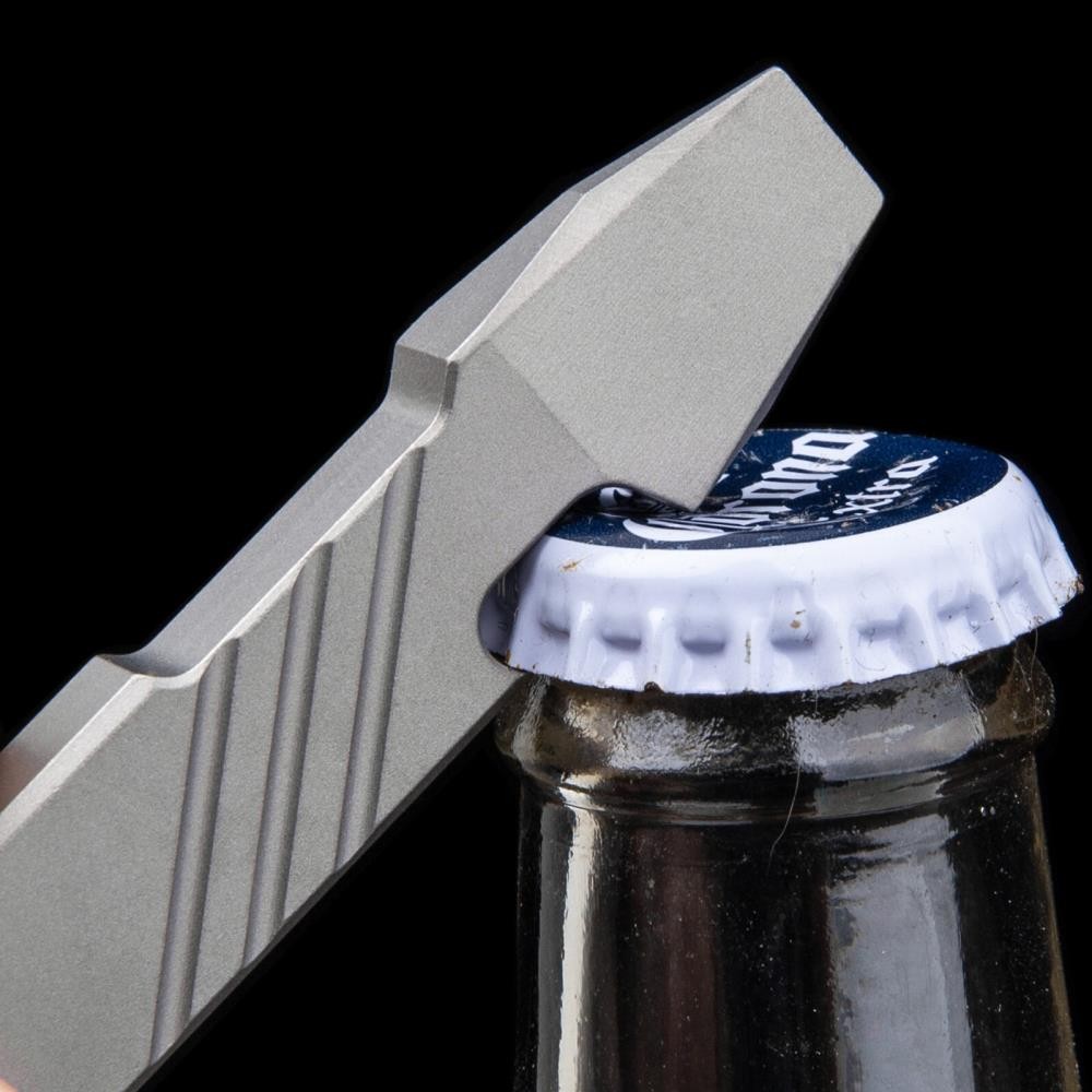 New Titanium Alloy Multi Tools Pry Bar Crowbar Bottle Opener Wrench Outdoor EDC