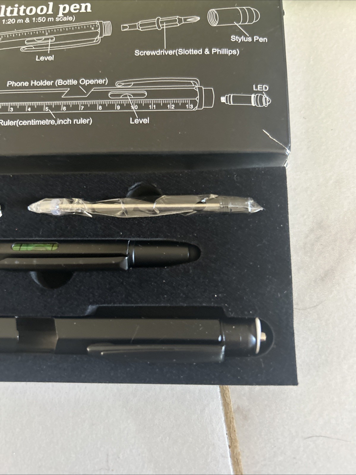 Multitool Pen with Flashlight/Tactical pen/bran new in box