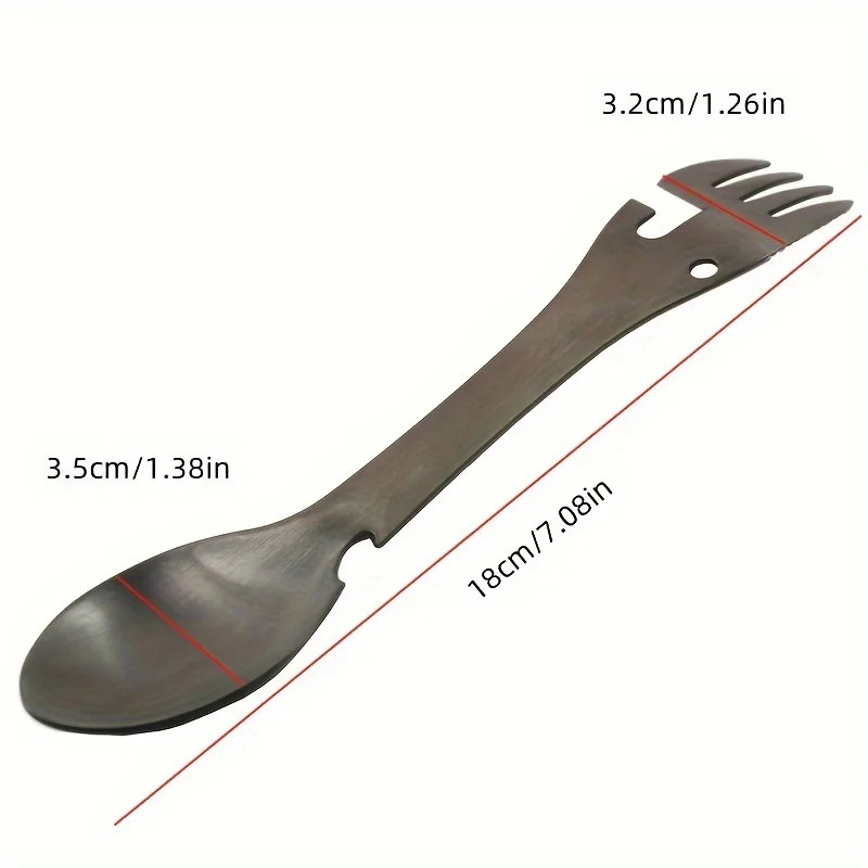 PSKOOK Outdoor Survival Tools 5 in 1 Camping Multi-functional EDC Kit Practical