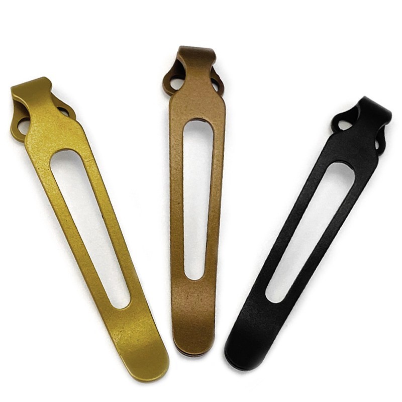 Titanium CNC Pocket Clip for Zero Tolerance ZT 0350 Knife Replacement