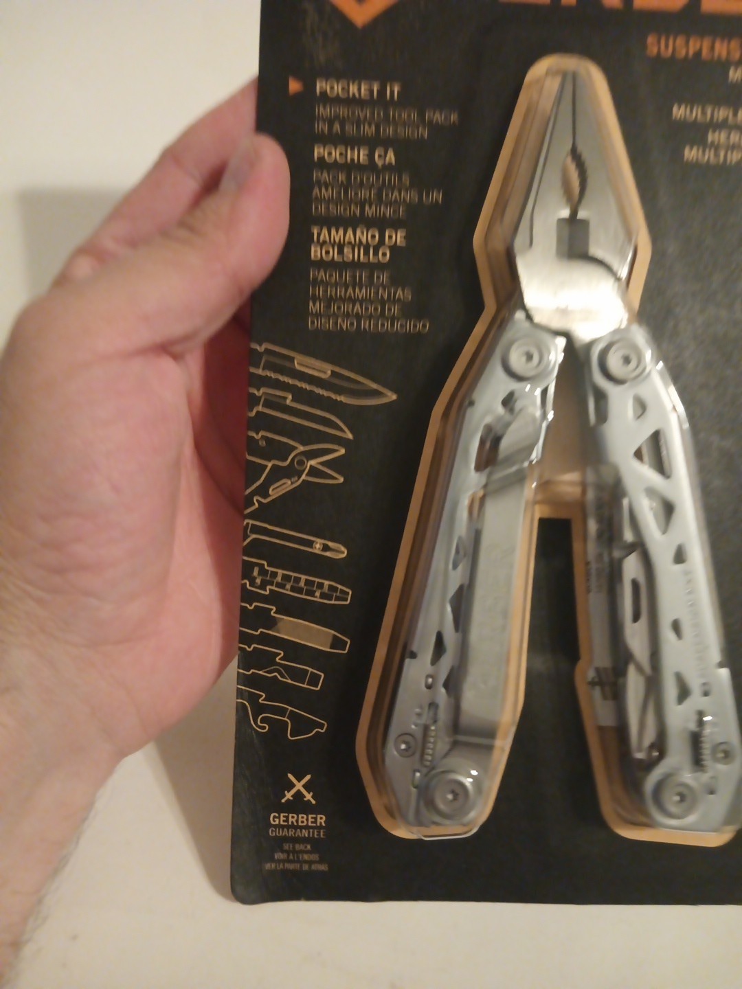 GERBER SUSPENSION NXT STAINLESS STEEL MULTI TOOL 15 TOOLS IN 1-BRAND NEW SEALED