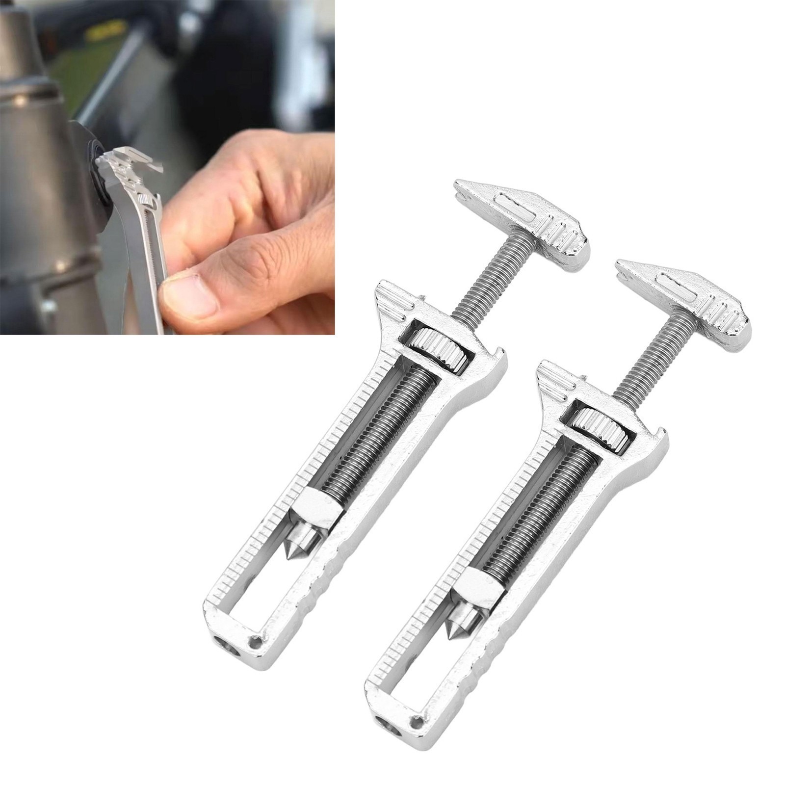 2 For Sale Mini Multi-Wrench Compact Titanium Multi-Tool Multi-Function~Silvery~