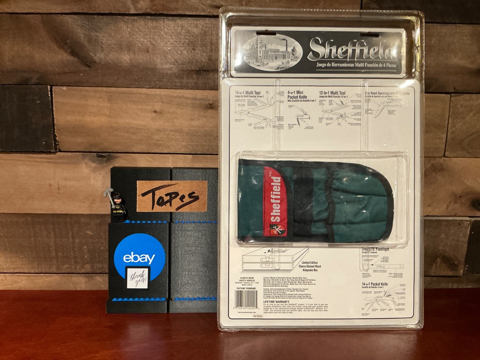 6 Piece Multi Function Tool Kit with belt pouch included. BySheffield. SEALED📦
