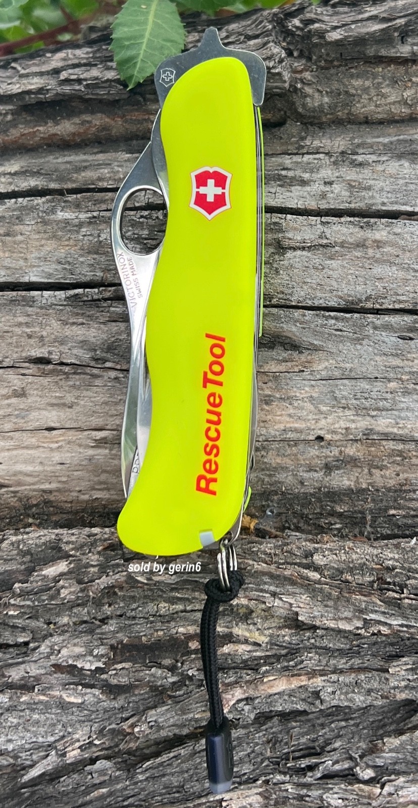Victorinox Rescue Tool Glow In the Dark Yellow Swiss Army knife, 0.8623.MWN, NIB