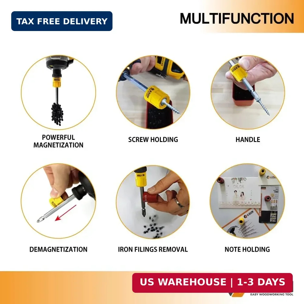 Multi-Function Powerful Magnetizer ULTRA – Universal Magnetic Tool for Screwdriv
