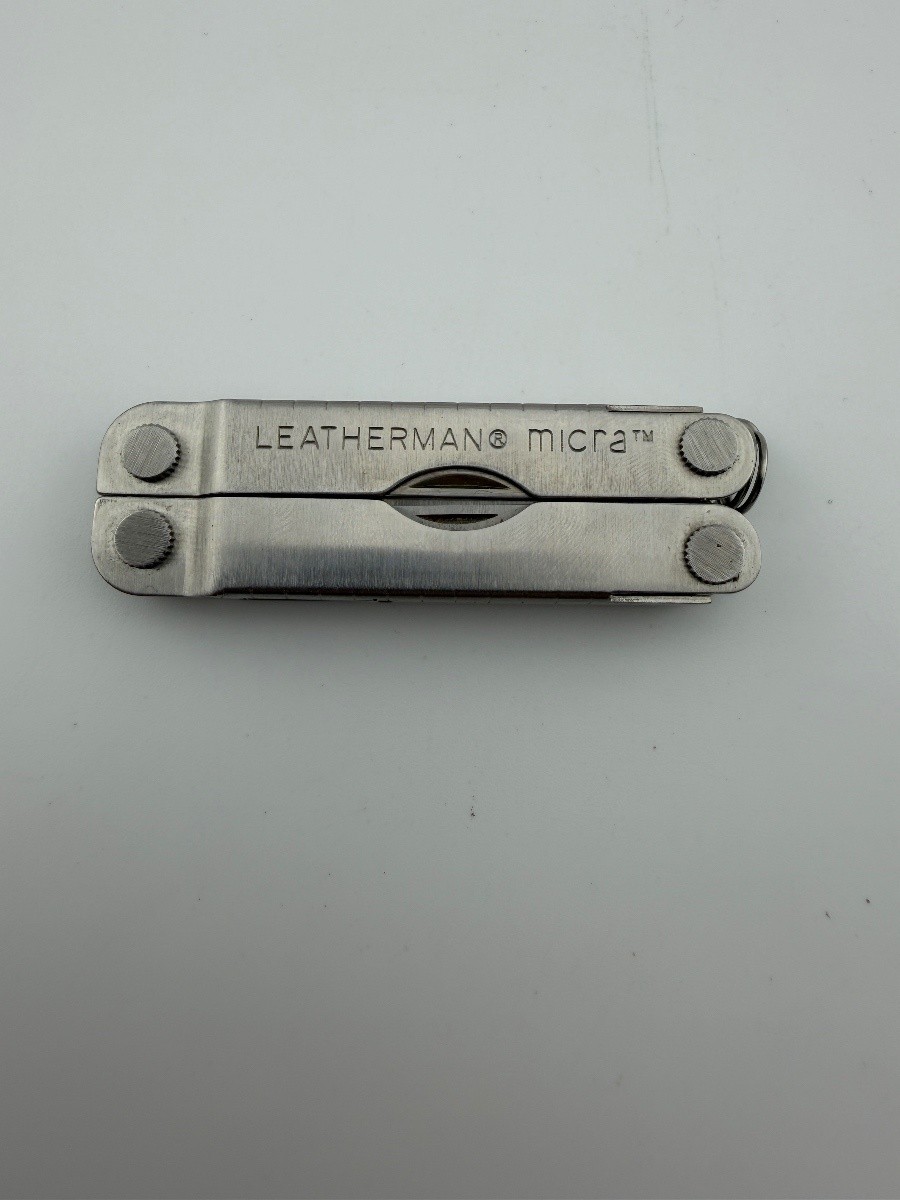 Leatherman Micra Keychain Multi-Tool Stainless Steel Compact 2.5in Closed