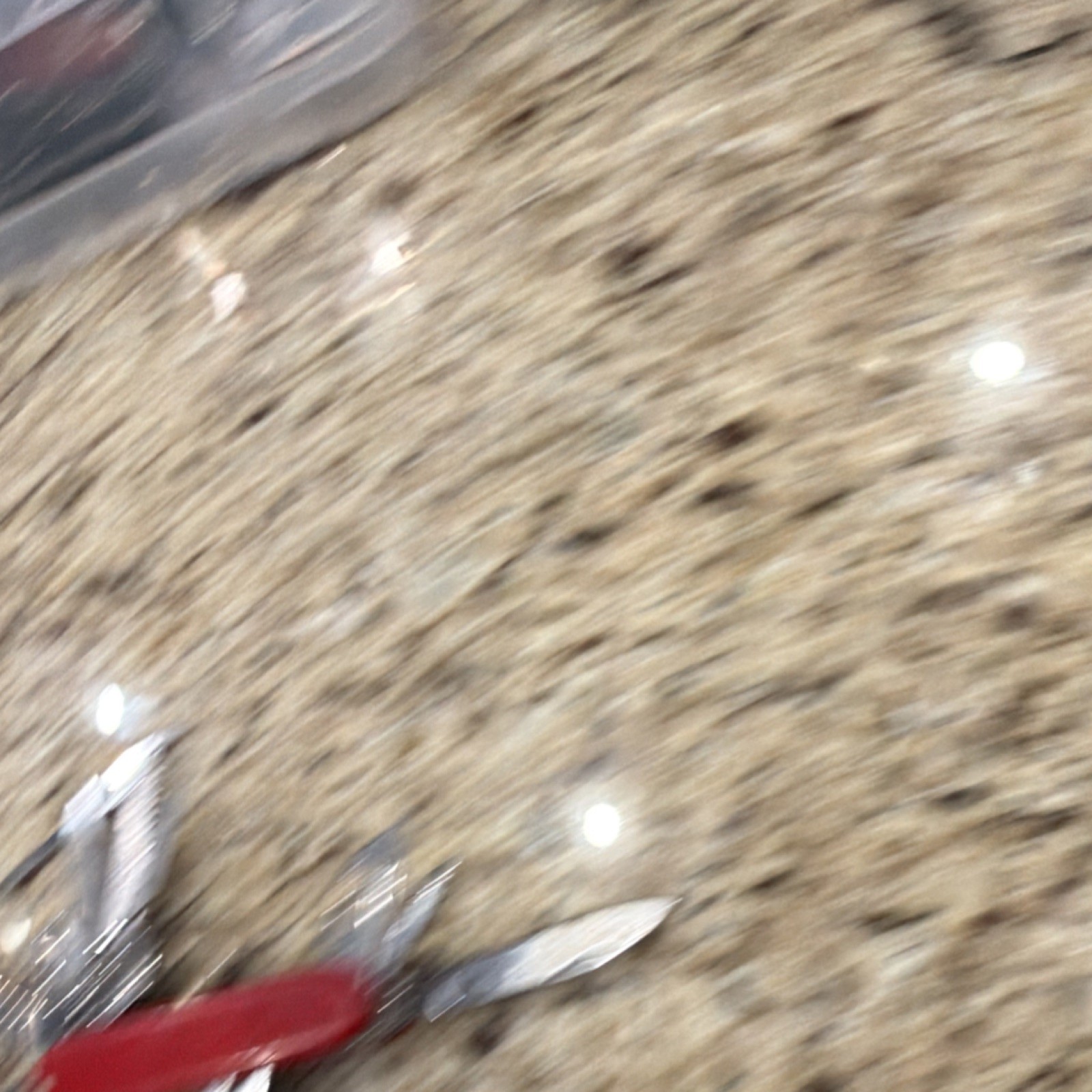 Multi-Tool Red Stainless Steel Knife Scissors Opener Corkscrew Can Opener