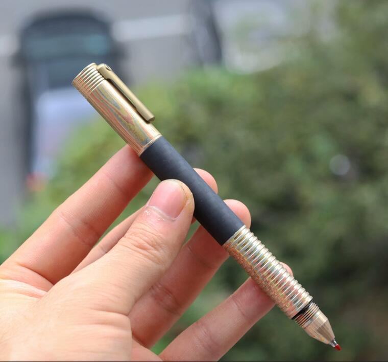 Titanium Alloy Damascus Pen Writing Pen EDC Pen Multi-functional Tools Pen Gifts