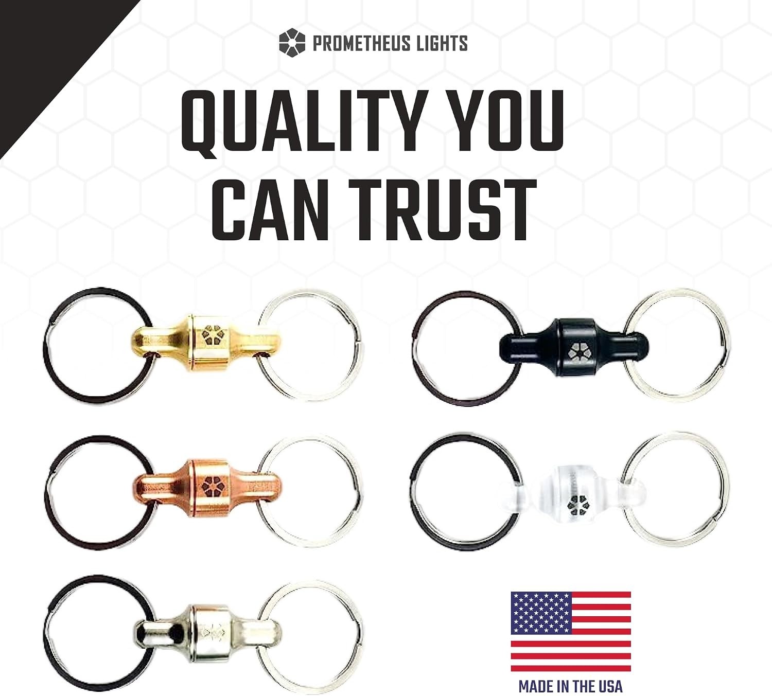 Kappa Quick Release EDC Keychain – Stylish & Secure