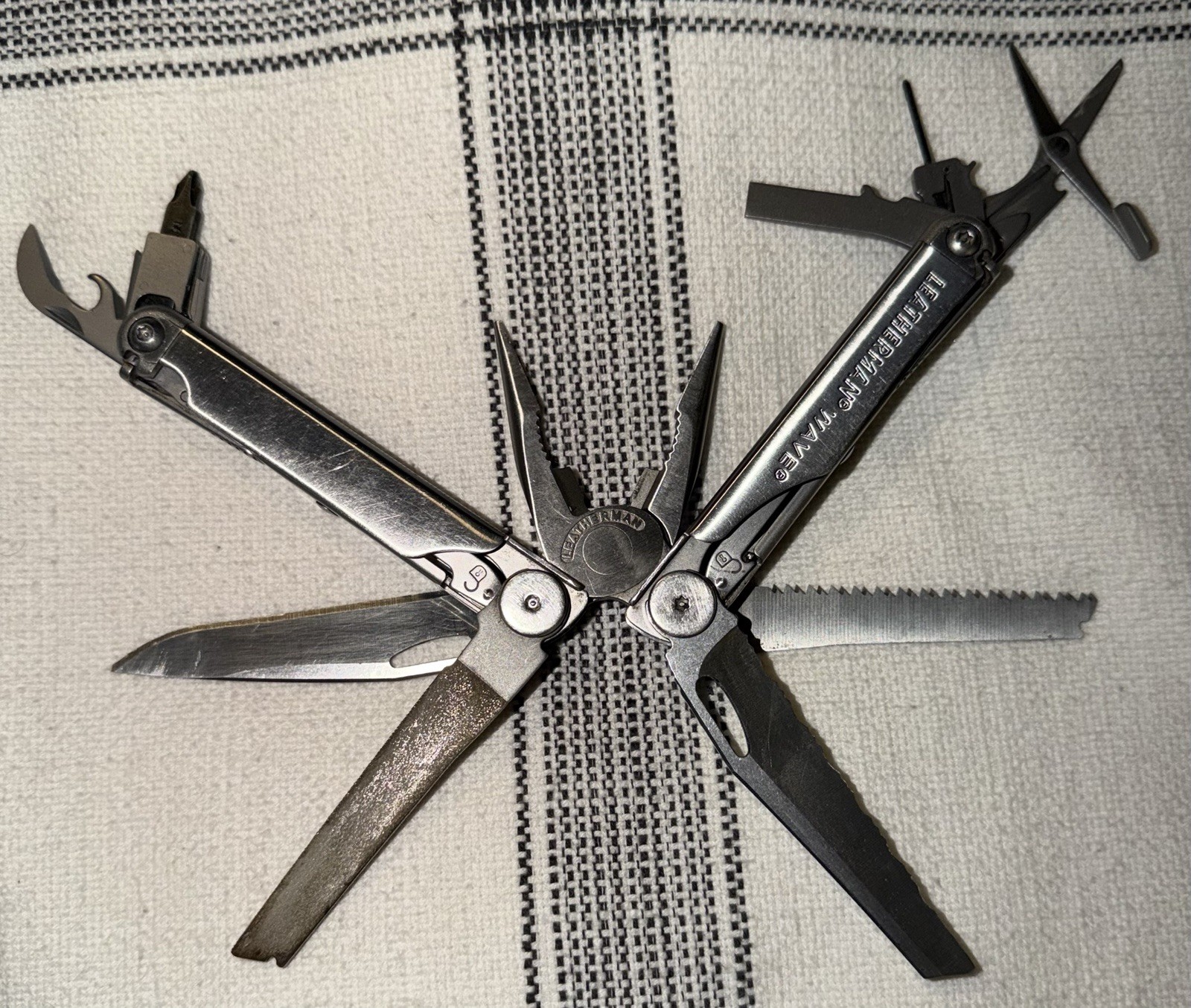 Leatherman Wave Original Multi Tool Stainless USA Older Gen Discontinued