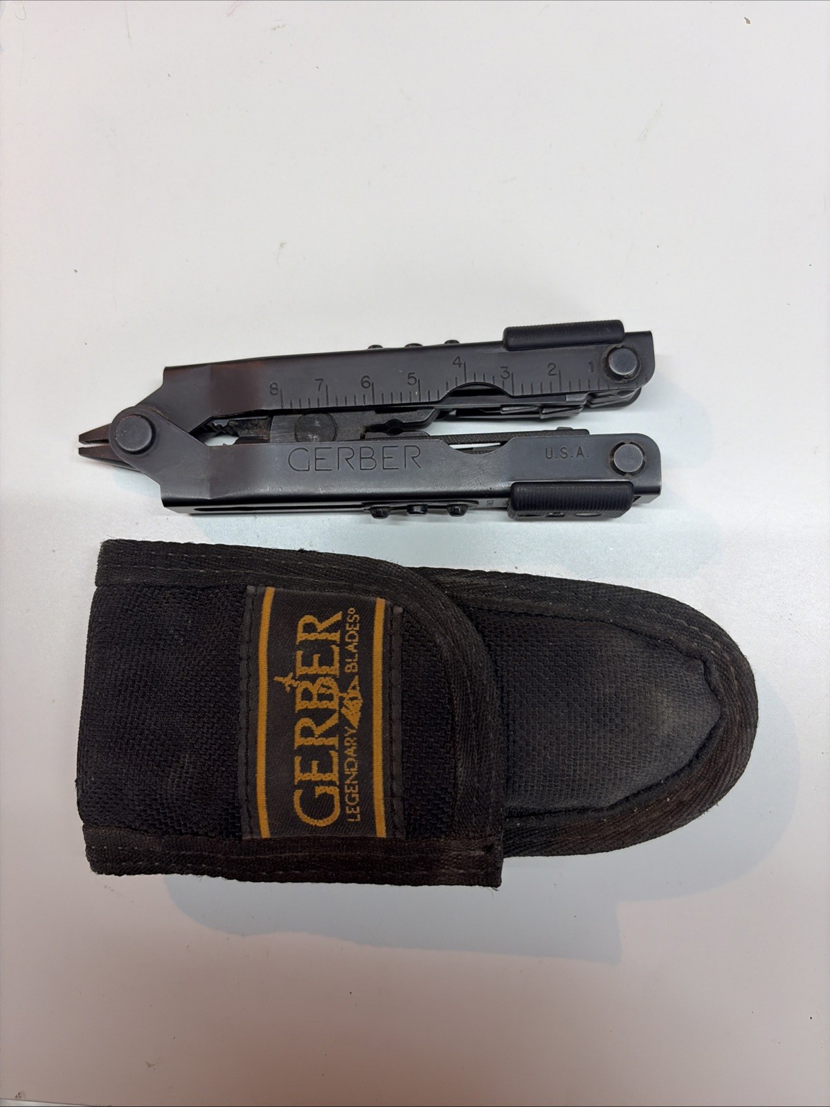 Gerber MP600 Black Oxide Blunt Nose Standard Cutter Multi-Plier w/Nylon Sheath