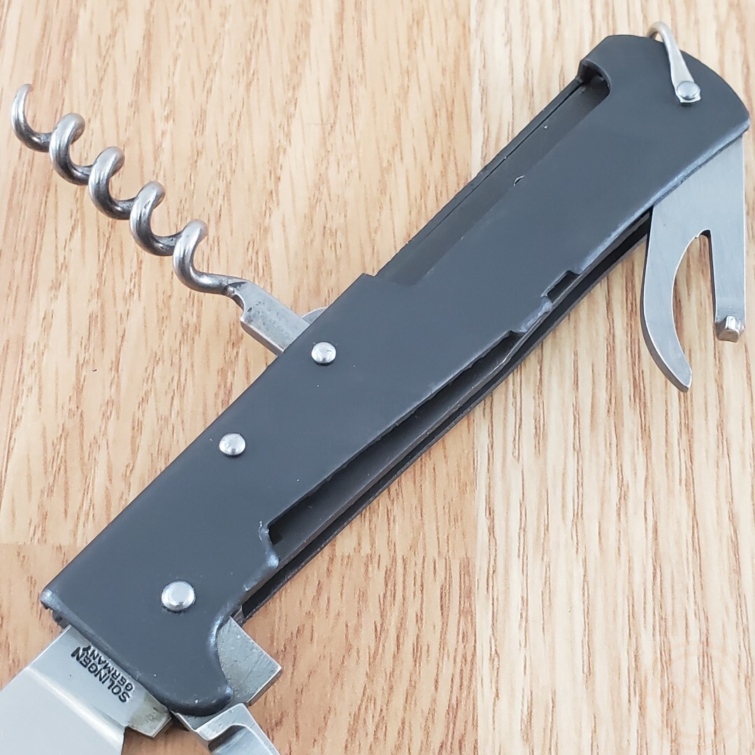 OTTER-Messer The Mercator Multi-Tool 3.75″ Satin Finish Blades Stainless Handle