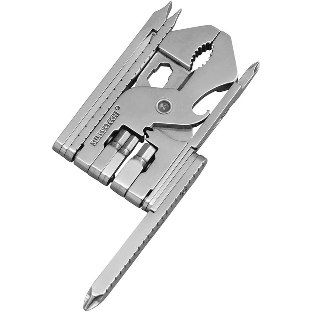 22-in-1 Pocket Multi-Tool Kit with Wrenches and Allen Key Drivers for DIY Repair