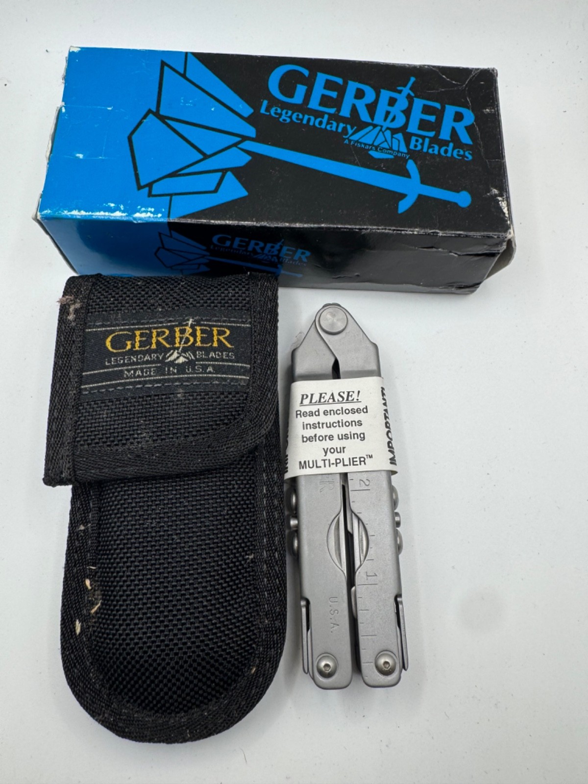 Vintage Gerber Multi-Plier NEW With Original Box And Sheath