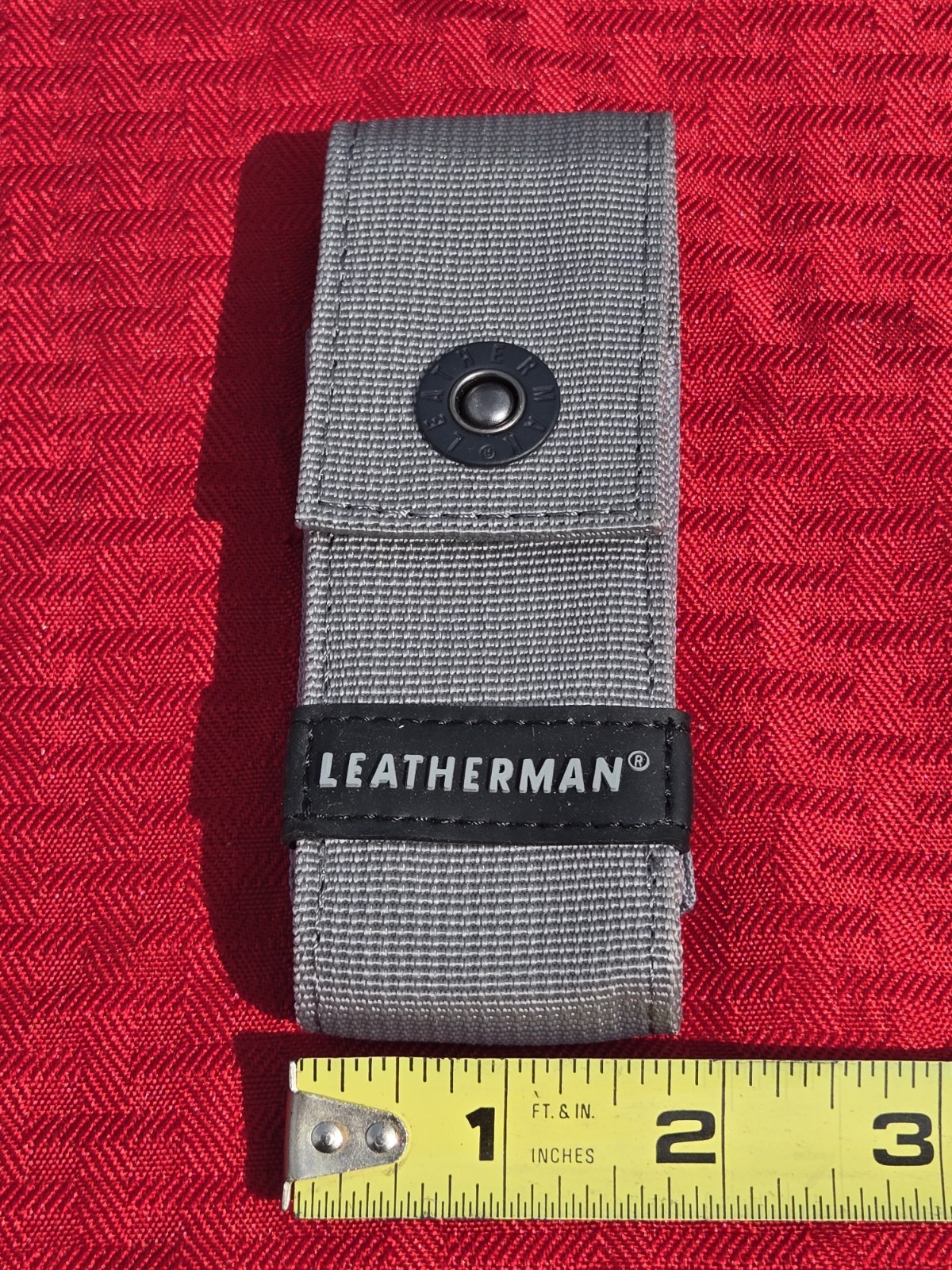 LEATHERMAN Grey Nylon Belt SHEATH ONLY for Free P2 Free P4 Multi Tool Genuine