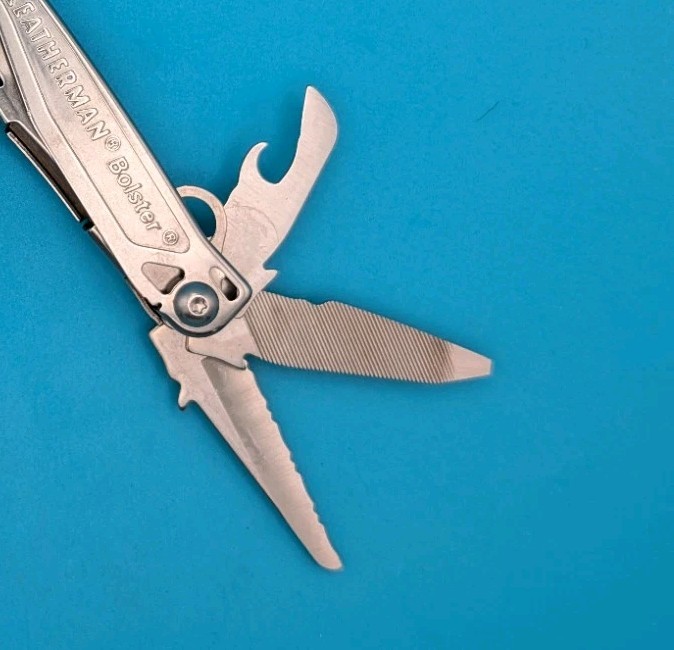 Leatherman Bolster 13 Tool Stainless Steel Multi-Tool!