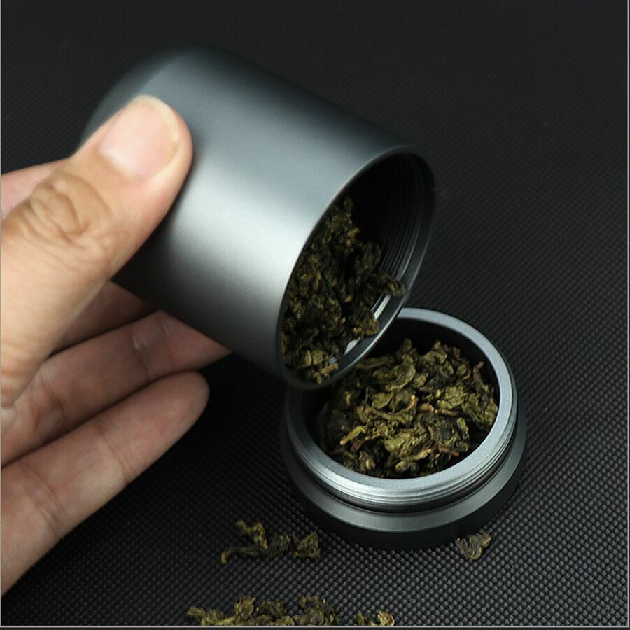 Aluminum Alloy Dust-proof Waterproof Metal Jewelry Storage Tea outdoor EDC Box