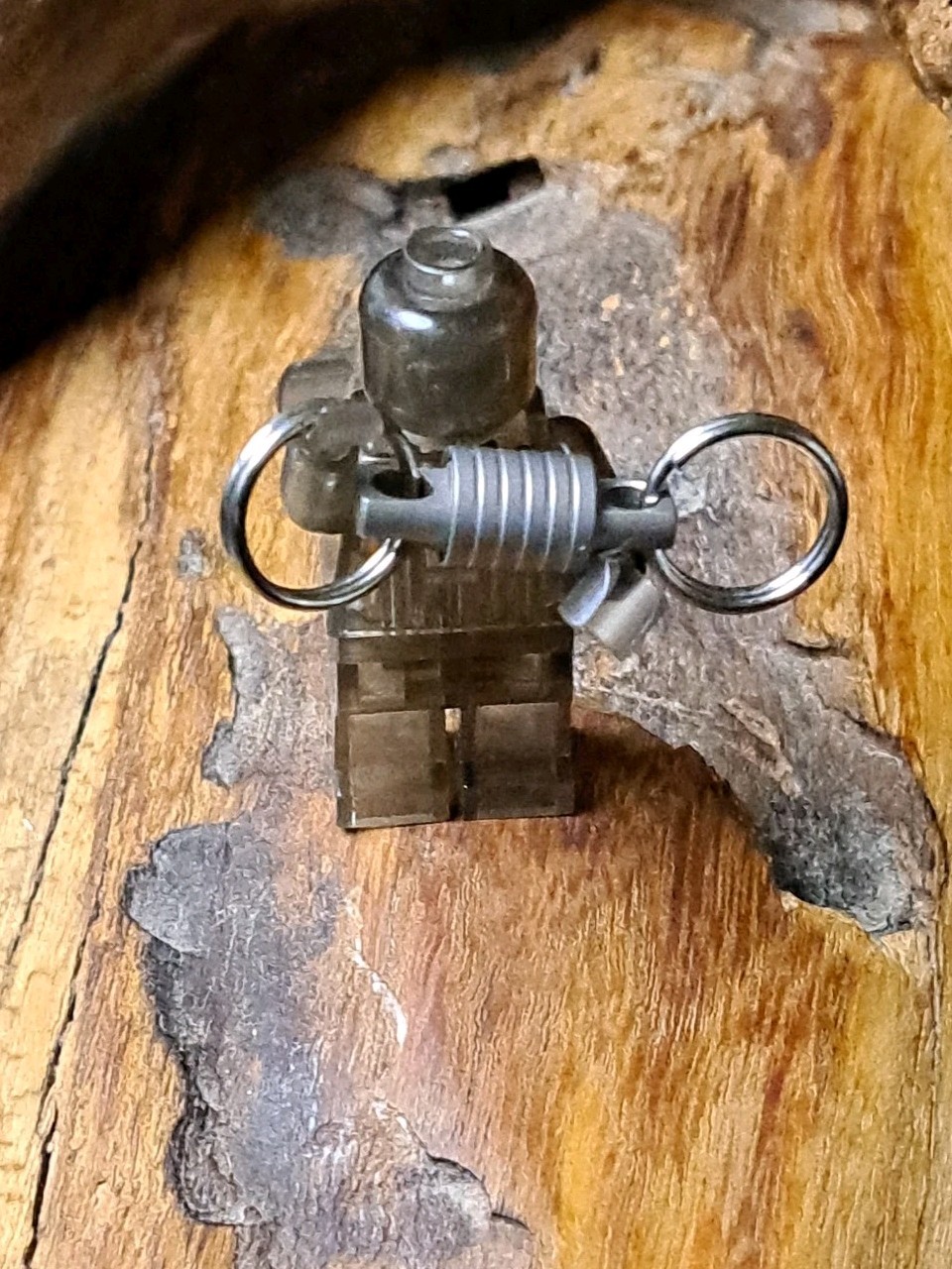 Pro Super Mini Series Titanium Swivel With 12mm Titanium Keyrings