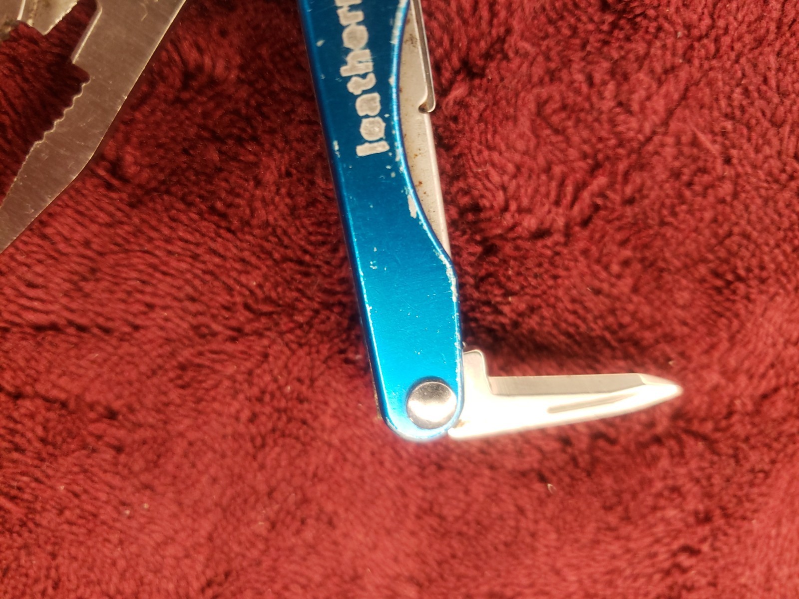 🔪🔪 Leatherman Squirt P4 Multi-Tool Blue Keychain