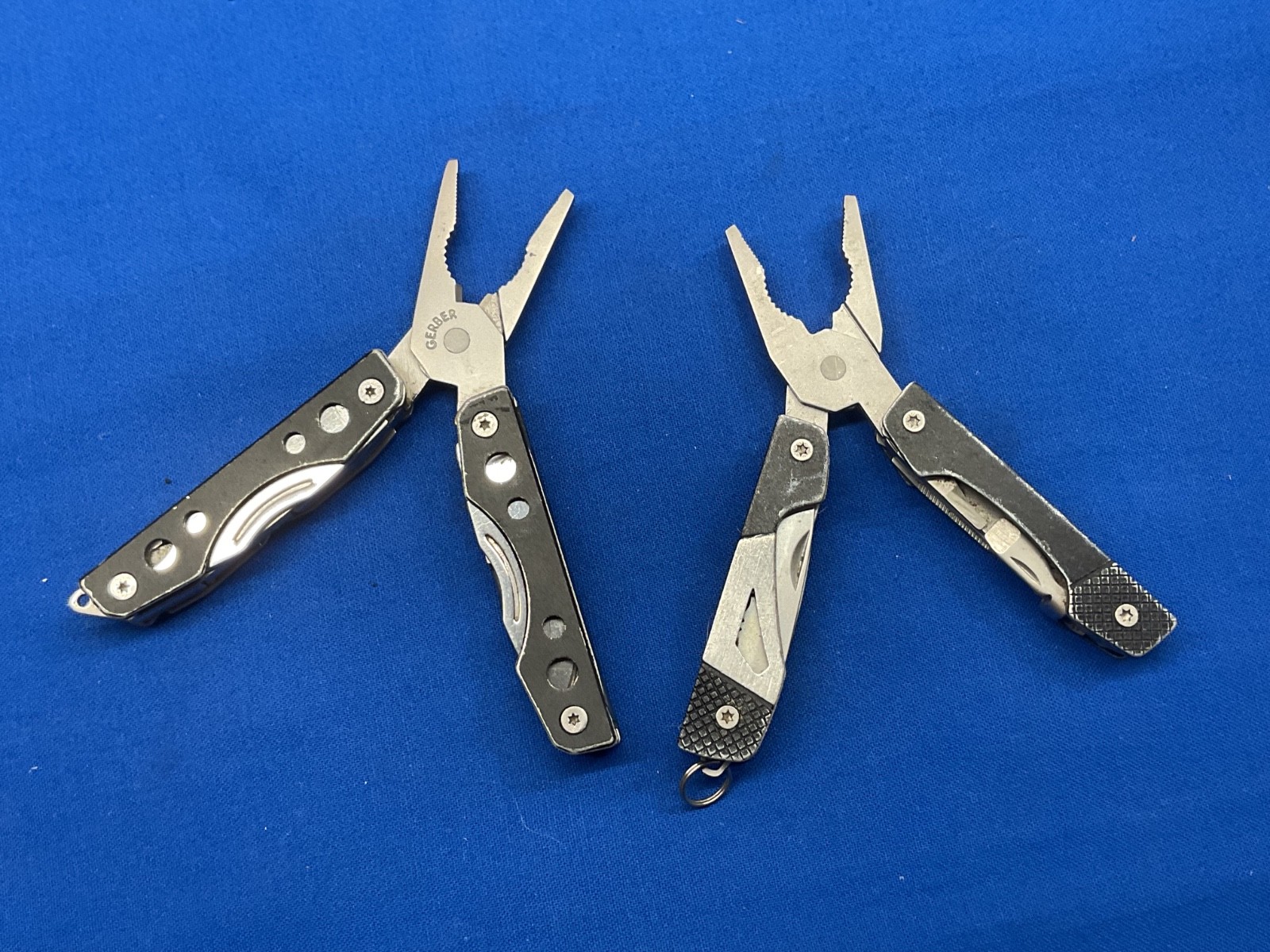 Gerber Vise and Clutch Mini Multi Tool Knife Pliers Lot of 2 Tools