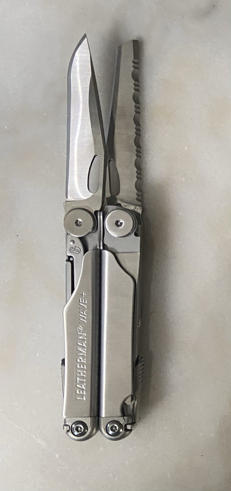 Leatherman Wave+ Stainless Steel Multi-Tool 3in Blade 18 tools