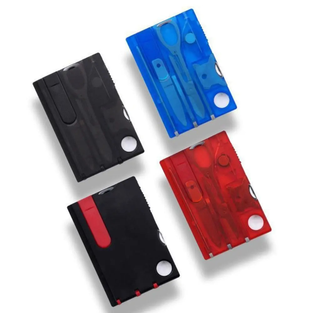 12 in 1 Ultra Thin Multi Tool Card Durable Outdoor EDC Multipurpose Gadget