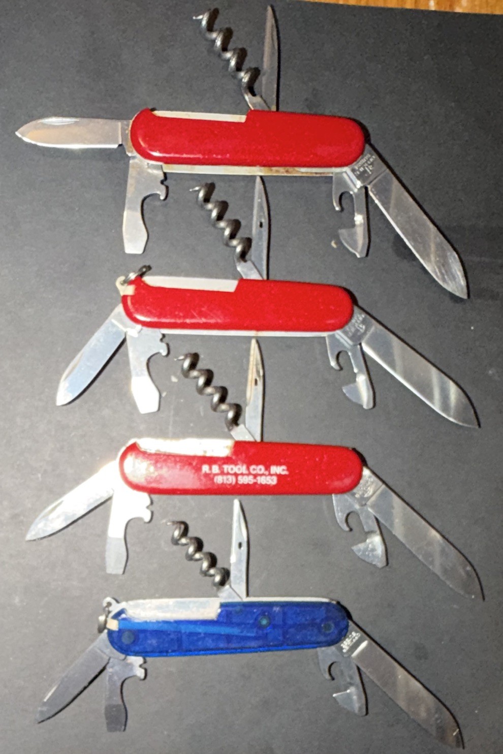 Victorinox Swiss Army Knife Multi-Tool Lot of 4