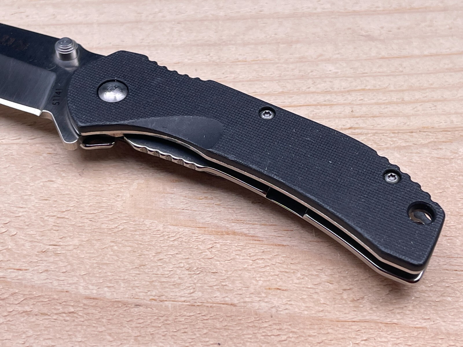 5.11 Tactical Folding Pocket Knife 51141 – Black/Silver Handle 03/20