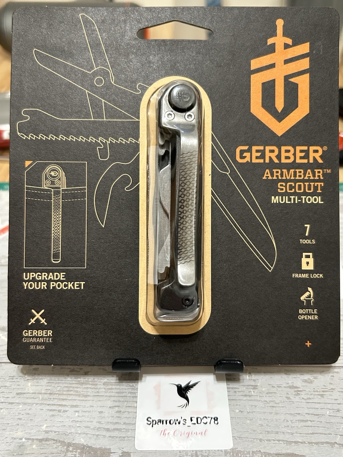 Gerber Armbar Scout Multi tool – Onyx Tools/ Stainless Steel
