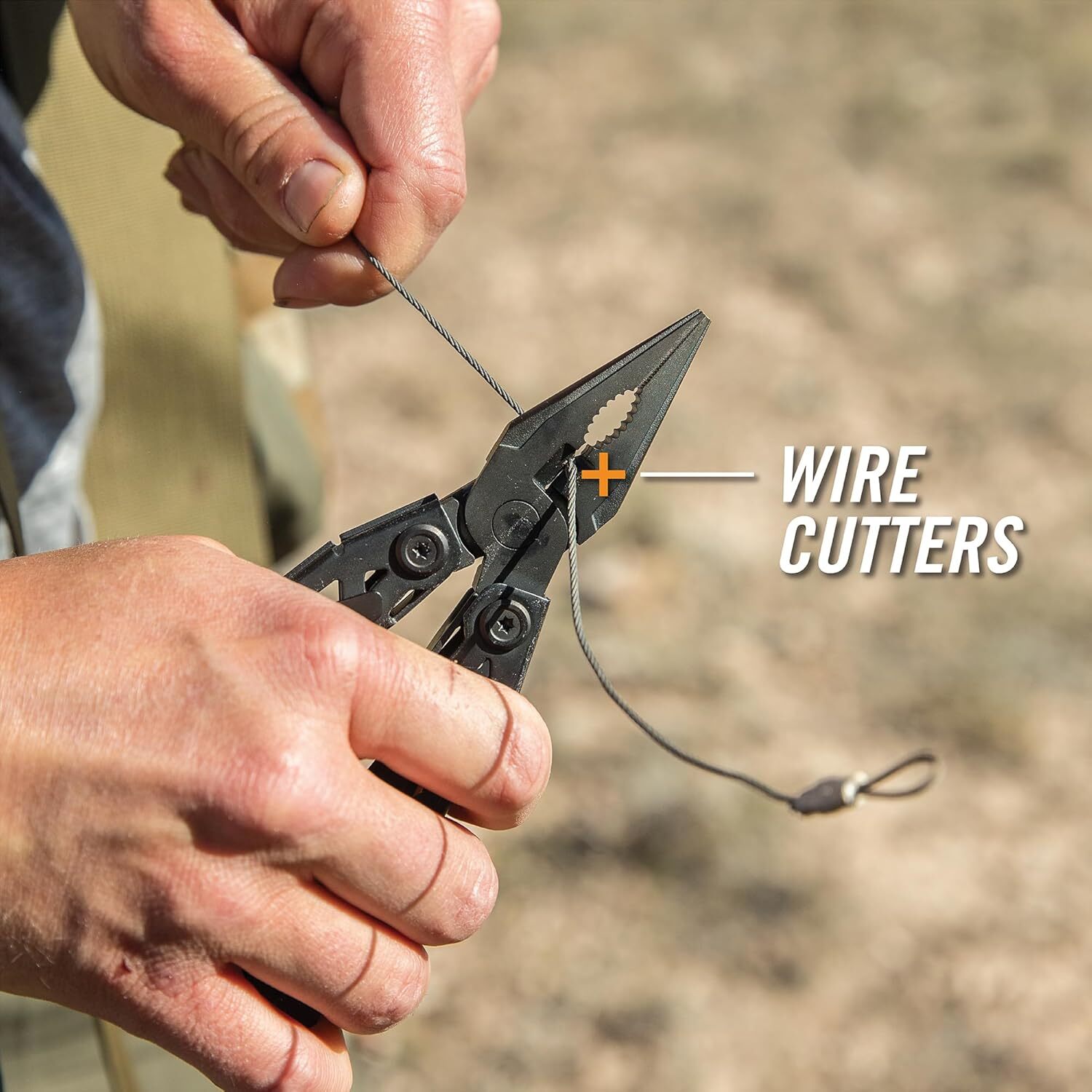Multitool with Pocket Knife, Needle Nose Pliers, Survival Gift for Men