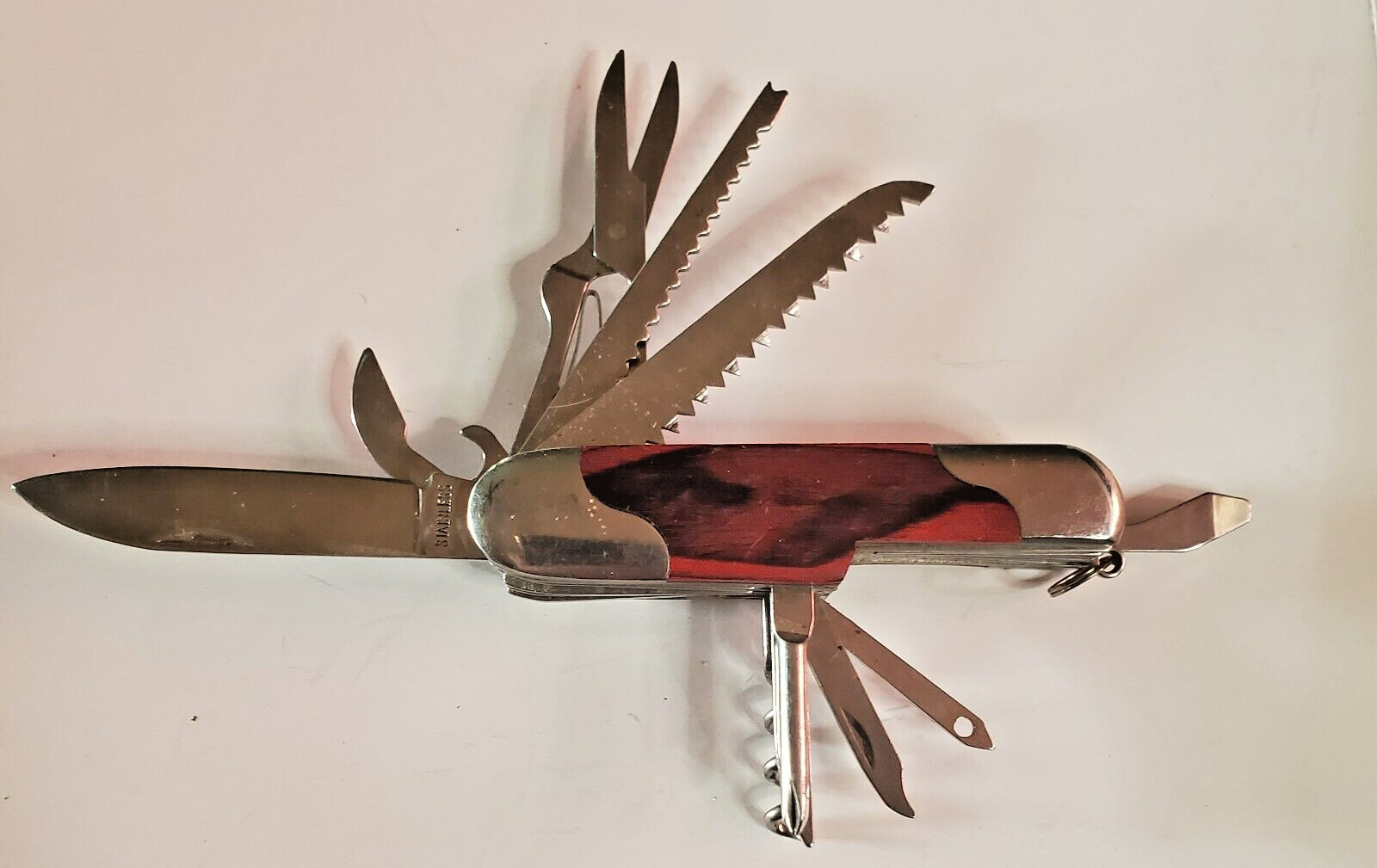 Vintage NRA Pocket Multi-Tool Knife Camping Hunting Tool K#4