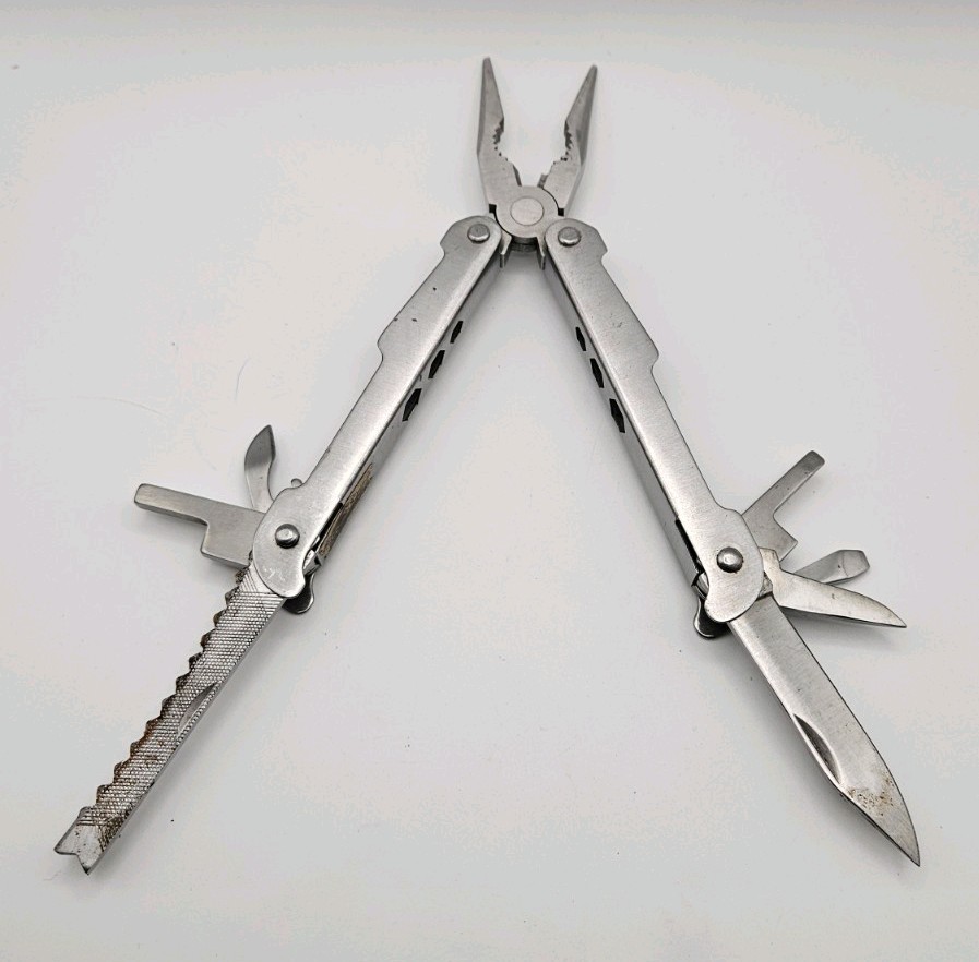 Misc Lot Of 4 Multi- Tools KOBALT YUKON STAINLESS STEEL CHINA Good Condition Lot