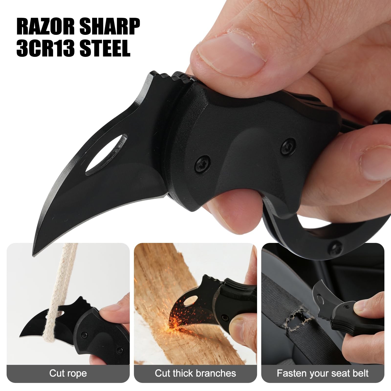 Keychain Tool – Mini Box Cutter, Compact EDC & Package Opener for Men, Multi-…