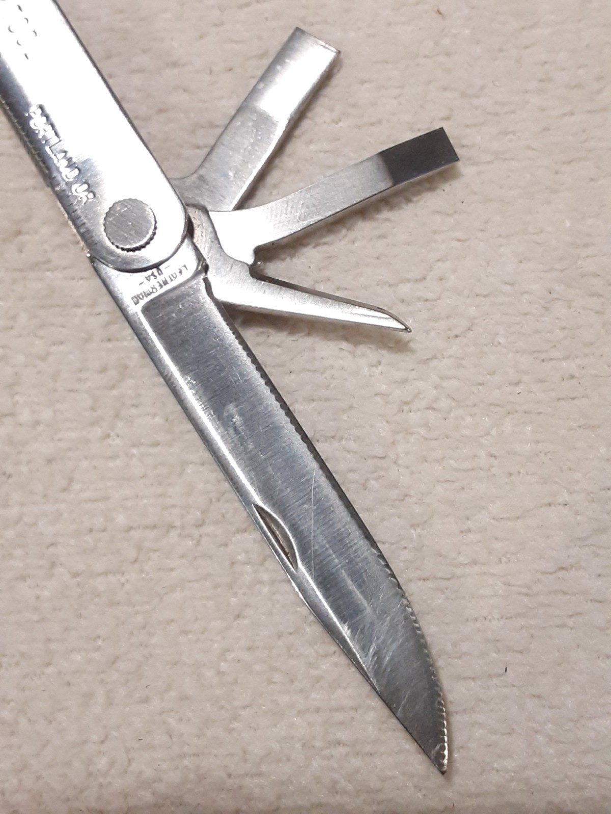 Leatherman Multi Tool Leather Sheath Date 01/00 NATIONAL CAPITOL SKEET TRAP CLUB