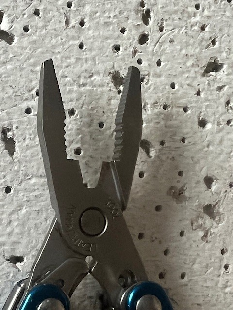 Leatherman SQUIRT P4 Blue Discontinued Multi-Tool Pilers keychain—