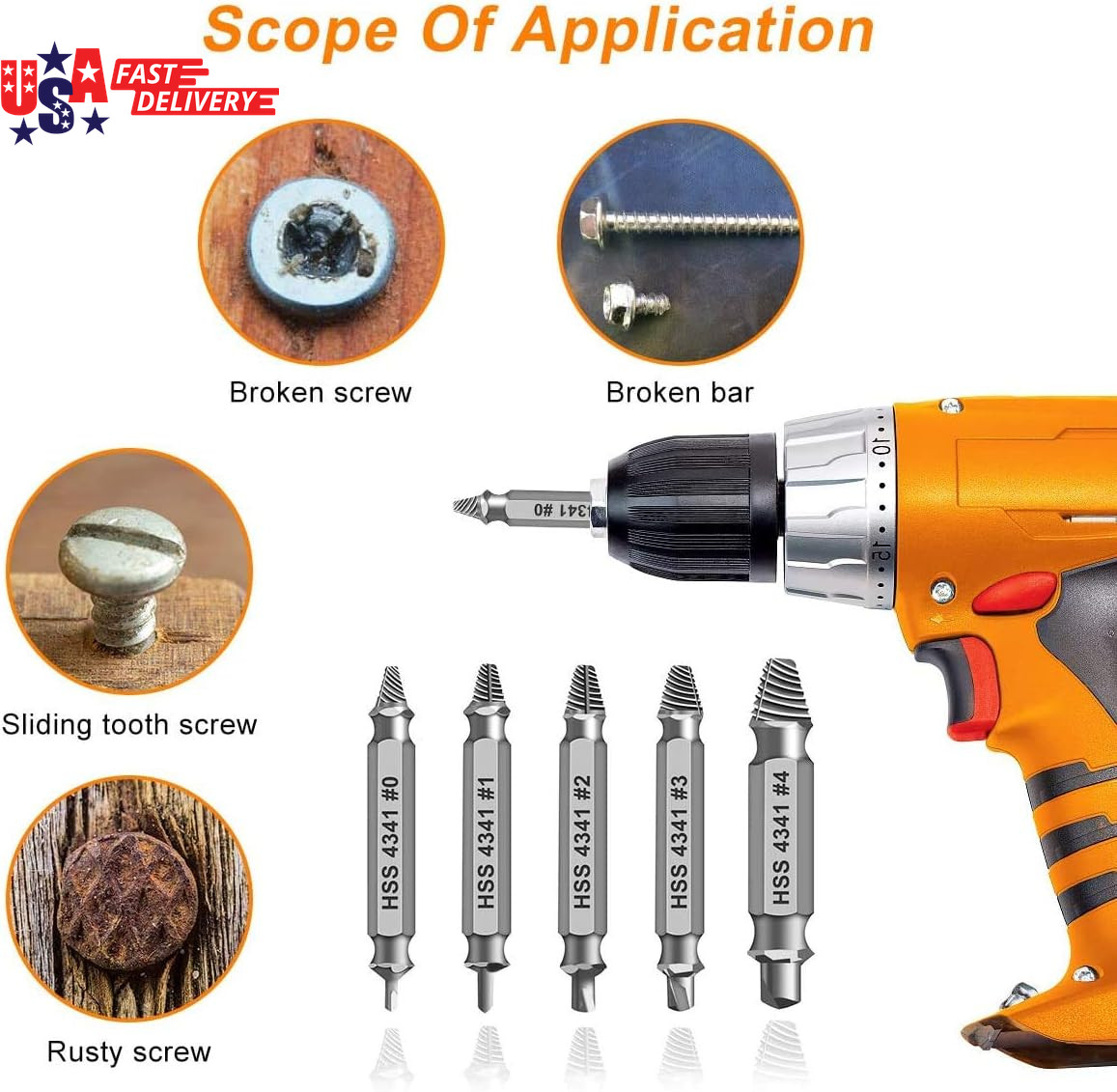 Gifts for Men,Damaged Screw Extractor Set,Christmas Stocking Stuffers for Adults