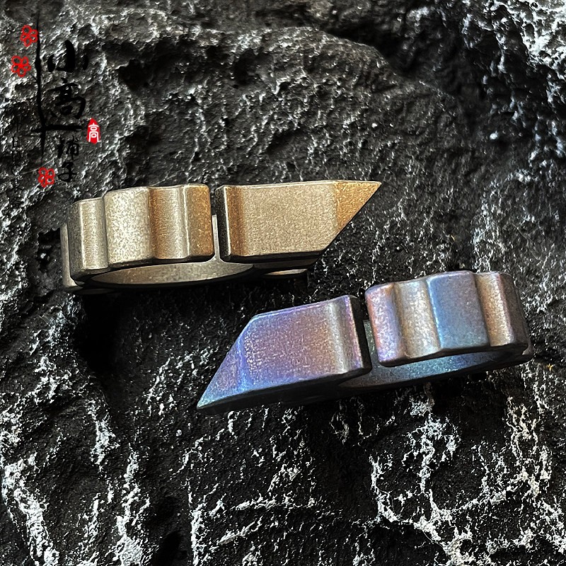 Titanium Alloy EDC Portable Multi Tool Bottle Opener Window Breaker Self