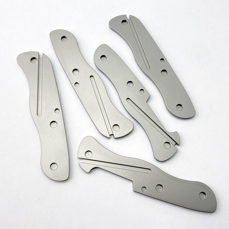 64g TC4 Titanium SAK Scales – Fits 111mm Victorinox German Army, EDC Mod