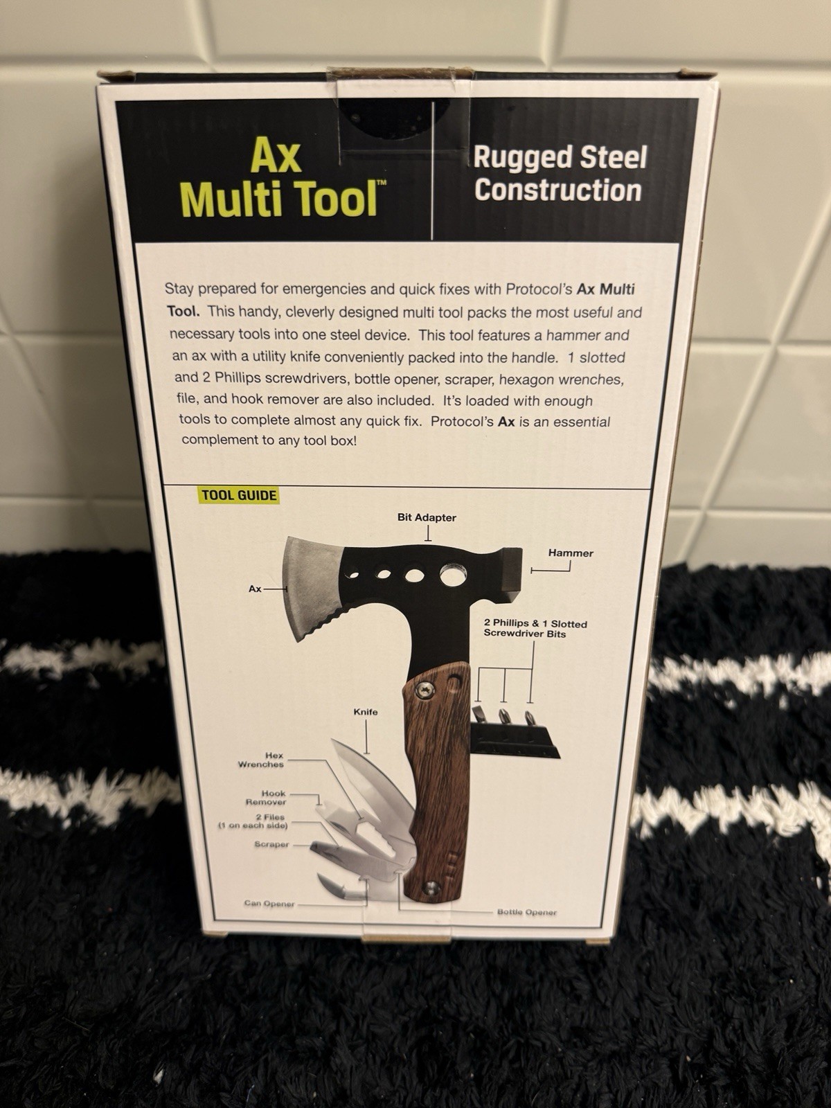 Protocol AX 17 in 1 Multipurpose Tool – BRAND NEW