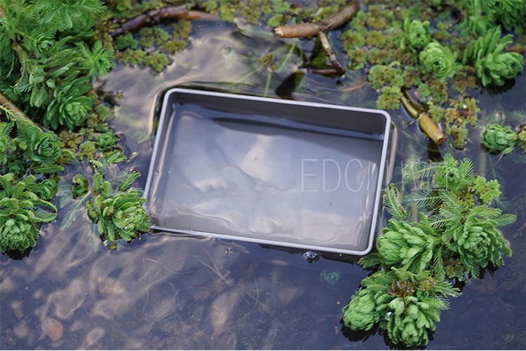 Titanium alloy Survival Box CNC Engraving Apocalypse Survival Storage Box