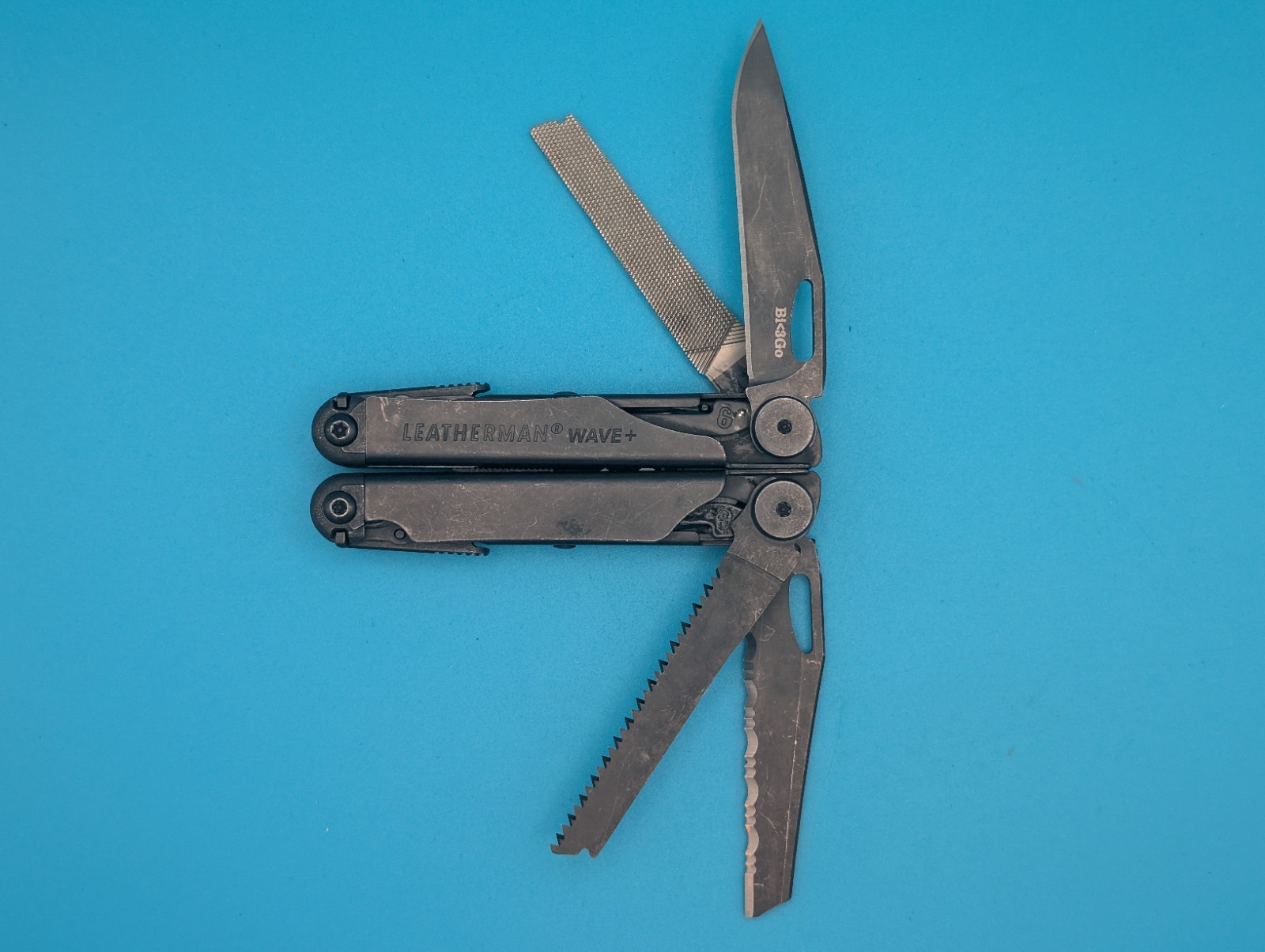 Leatherman Wave Plus + Multi-Tool! FAST SHIPPING! BLACK OXIDE!