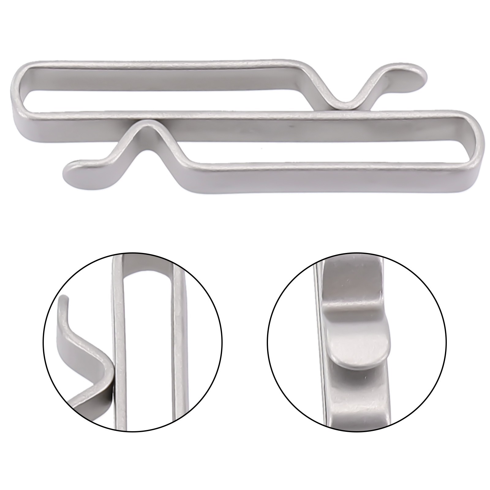 Lightweight Titanium Keychain Key Ring Holder Rustproof and Tough Material