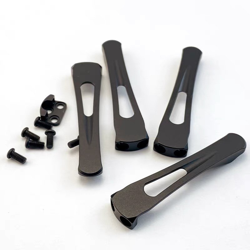 Titanium Pocket Clip for Spyderco C81 / C223 Knife Replacement Clip