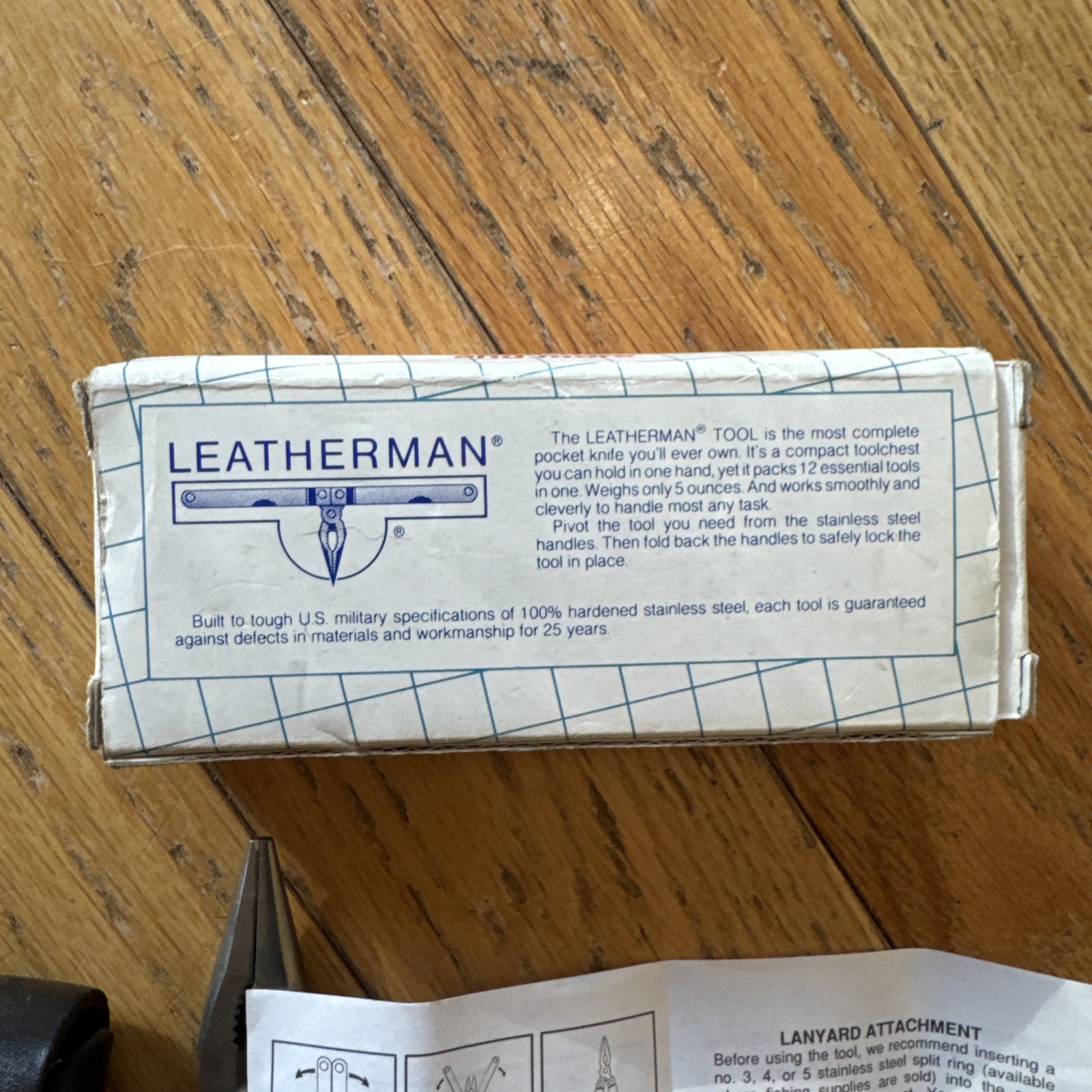 LEATHERMAN PST US PAT 1325473 MULTI TOOL EARLY MODEL POCKET SURVIVAL TOOL