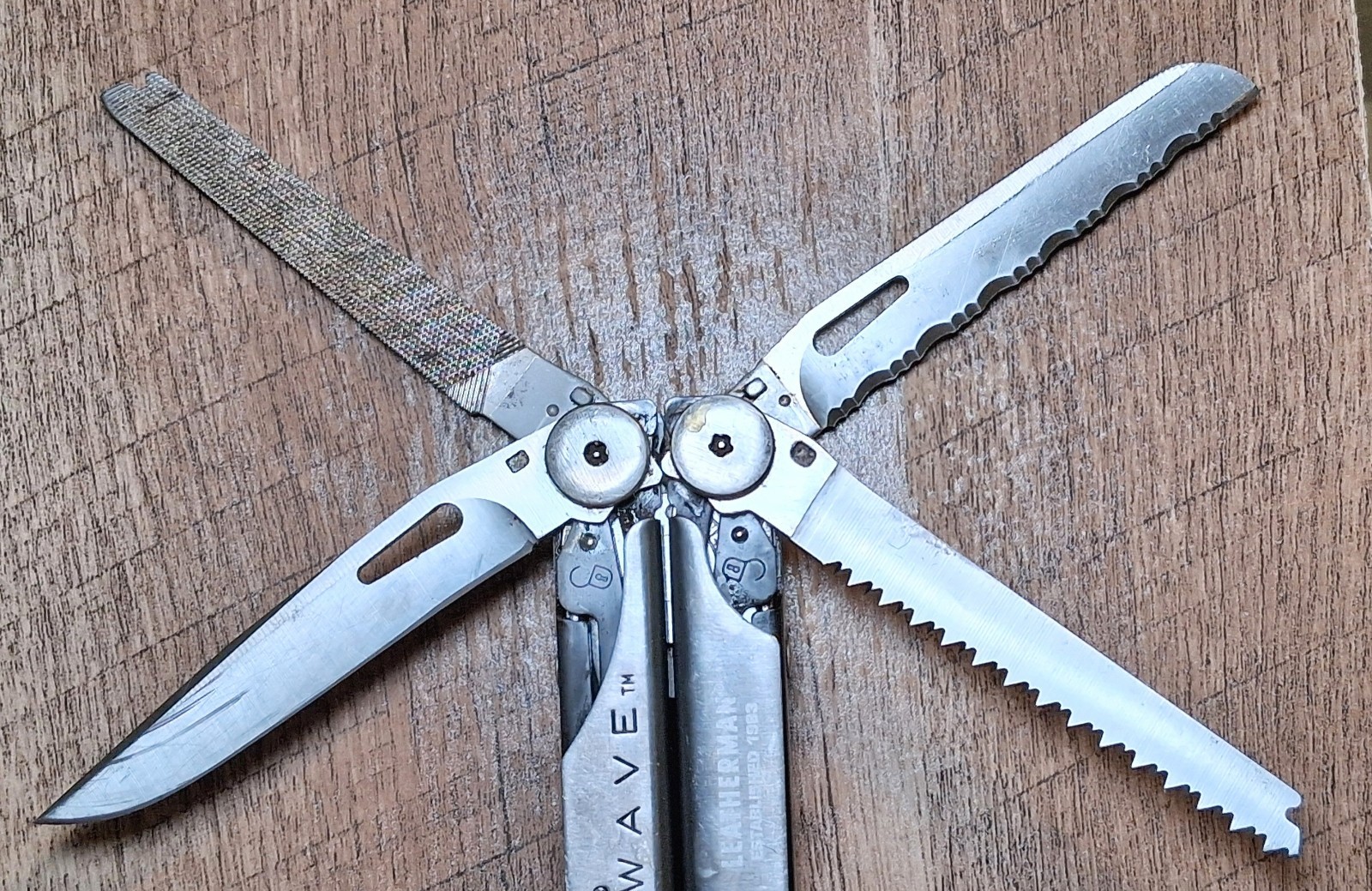 Leatherman Wave 20TH Anniversary Limited Edition Year 2002 RARE + Sheath